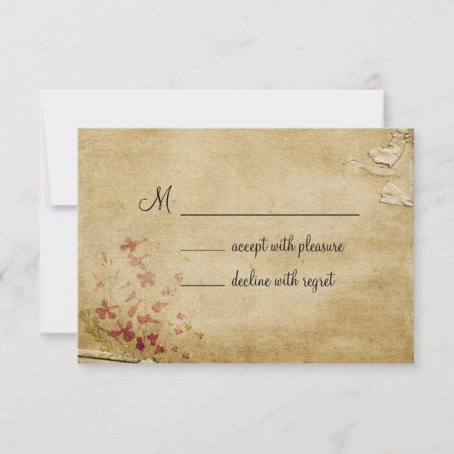 RSVP de Flores Antiguas (Anverso)