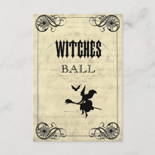 RSVP de Halloween de Brujas