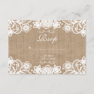 RSVP de la boda de la rúbrica de la rúbrica de la
