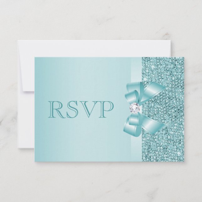 RSVP de las secuencias impresas verde azuladas (Anverso)