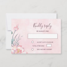 RSVP de Lotus Wedding