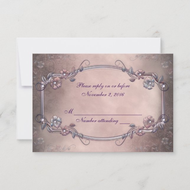 RSVP de marco antiguo (Anverso)