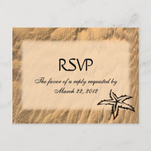 RSVP de menú de playa