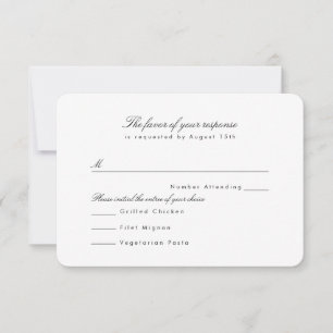 RSVP de Perfil Moderno