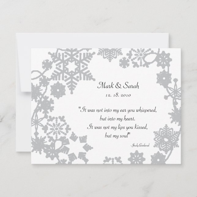 RSVP de Plata Wreath de vacaciones (Anverso)