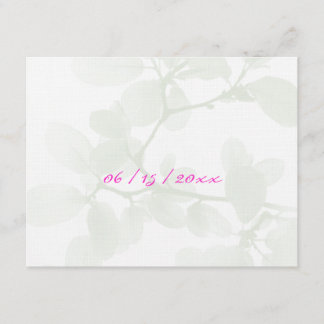 RSVP de ramas pintas rosas