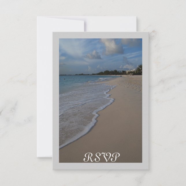 RSVP de recepción de boda se ajusta a la invitació (Anverso)