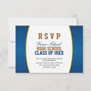 RSVP de Reunión de Clase personalizable