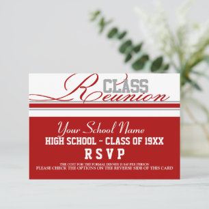 RSVP de Reunión de Clase personalizable