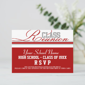 RSVP de Reunión de Clase personalizable