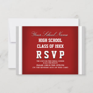RSVP de Reunión de Clase personalizable