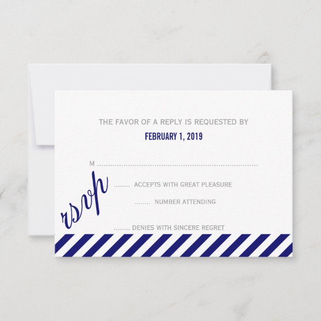 RSVP | Diagonal (Anverso)