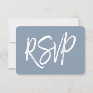 RSVP - Dusty Blue y Cranberry Burgundy