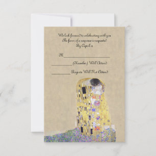 RSVP "El Beso" Aniversario de Bodas de Oro Klimt