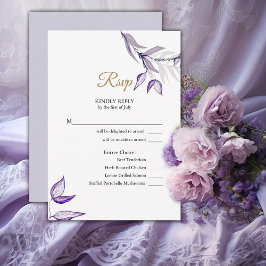 RSVP Elegant Foliage Purple