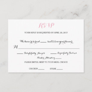 RSVP elegante