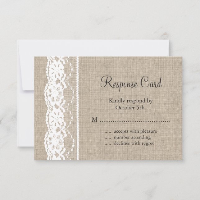 RSVP en blanco (Anverso)