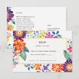 RSVP FIESTA Flores Folkart