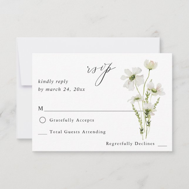 RSVP floral blanco y amarillo sin comida 3 (Anverso)