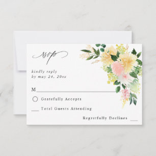 RSVP Floral Rosa y Amarillo sin comida 2