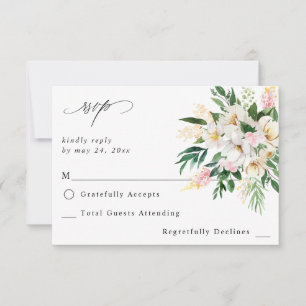 RSVP Floral Rosa y Amarillo sin comida 3