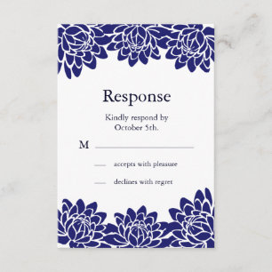 RSVP floral y moderna