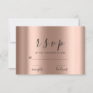 RSVP Florales de Rosa Blanca Negra Minimalismo