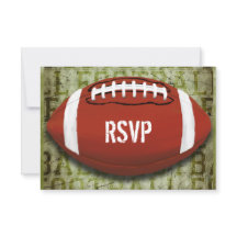 RSVP Fútbol Verde Vintage Grunge