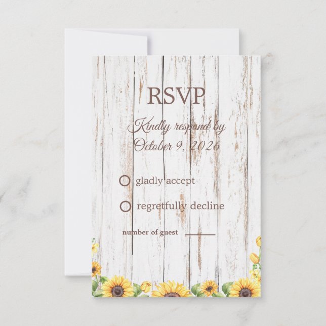RSVP Girasol (Anverso)