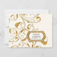 RSVP Glam Old Hollywood Regency Black Tie Event