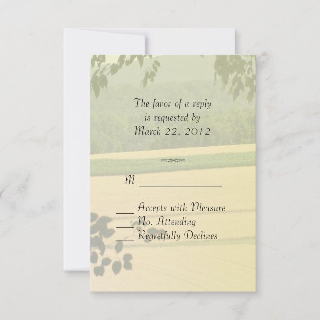 RSVP granja / campo (Anverso)