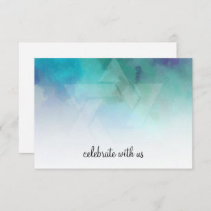 RSVP Guay Colores Aqua Blue Purple White