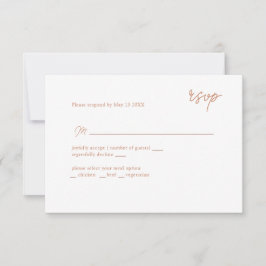 RSVP guiada por MInimally caramel
