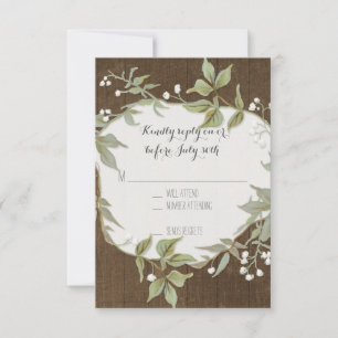 RSVP Laurel Wreath Boda al aire libre de verano ru