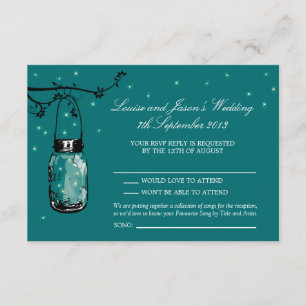 RSVP Mason Jar Boda
