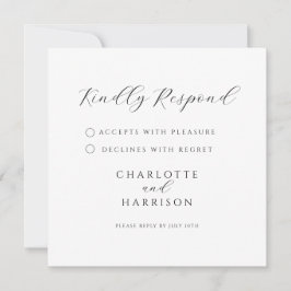 RSVP minimalista moderno