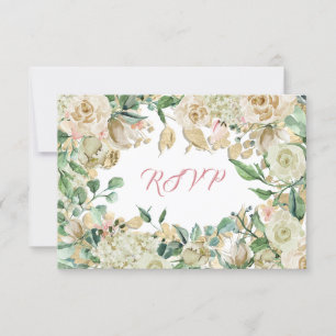 RSVP Mint Verde Teal Rosas Rama