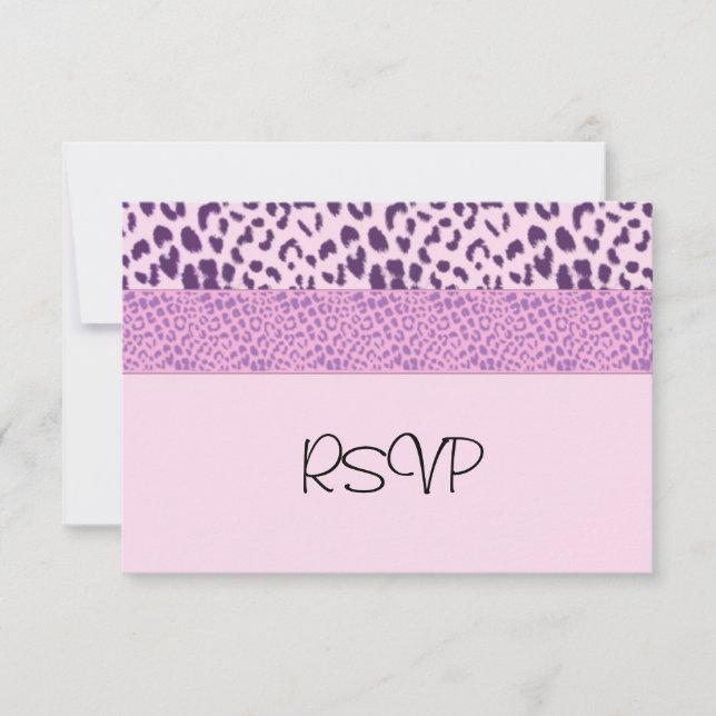 RSVP Morado y Rosa (Anverso)