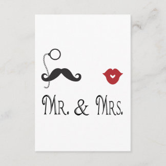 RSVP Mr & Mrs Cards