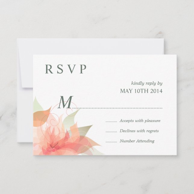 RSVP Naranja Ice Floral 2 - Simple (Anverso)