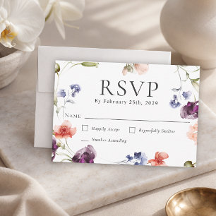 RSVP para Evento Floral de Flores Silvestres Elega