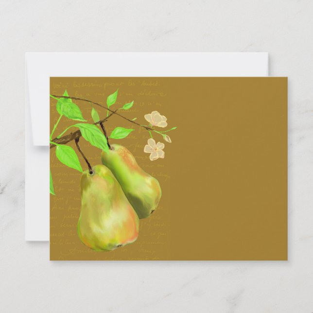 RSVP Perfect Pear (Anverso)