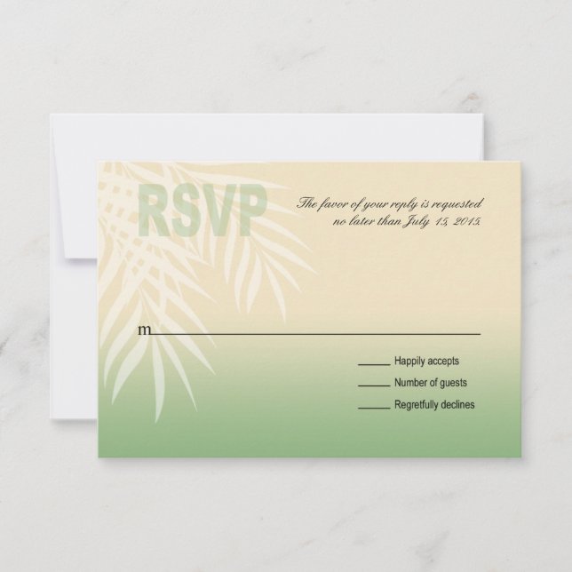 RSVP playa de verano de Breeze | jade (Anverso)