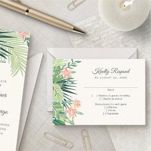 RSVP playa tropical floral