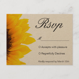 RSVP por invitación a los girasoles rusos
