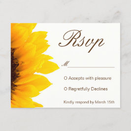 RSVP por invitación a los girasoles rusos
