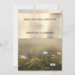 *~* RSVP QR AR31 Invitación a bodas de flores oxid