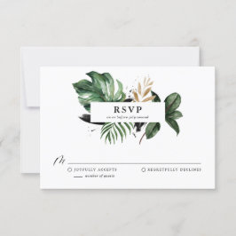 RSVP Relieve metalizado dorado de casamiento de ho