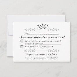 RSVP ! Réponse