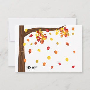 RSVP / Responder a Hojas que Caen de Otoño